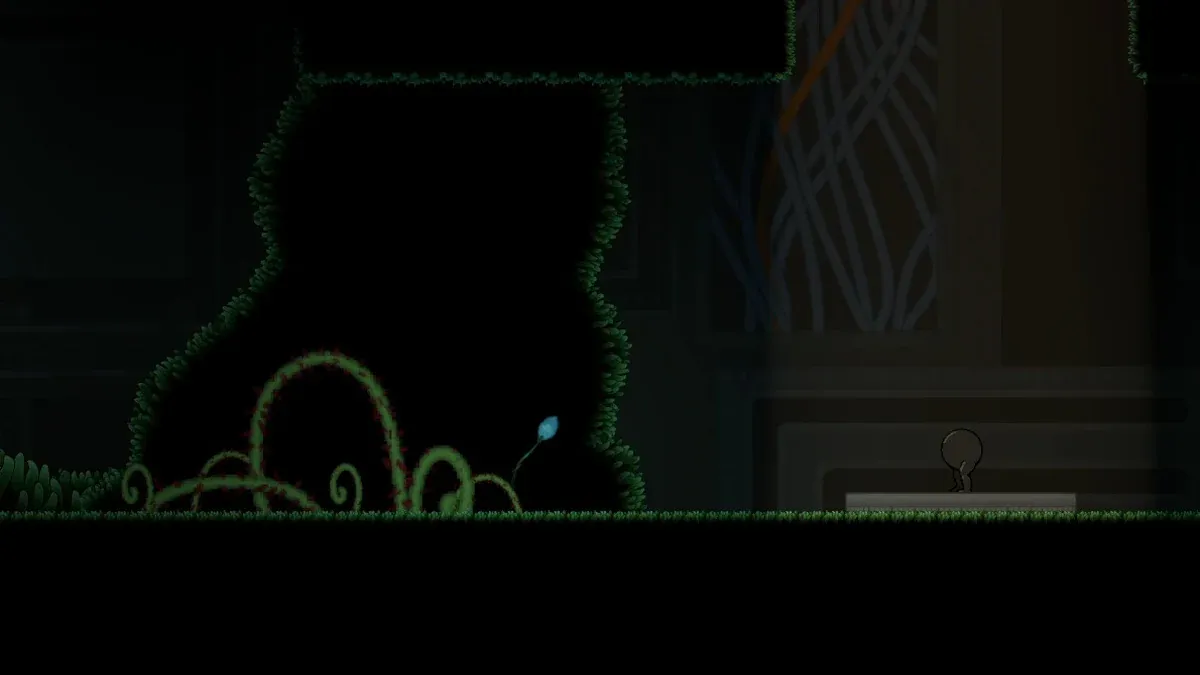 Official IGTAP screenshot crop of hidden mossy wall sections used to explain secret pickups